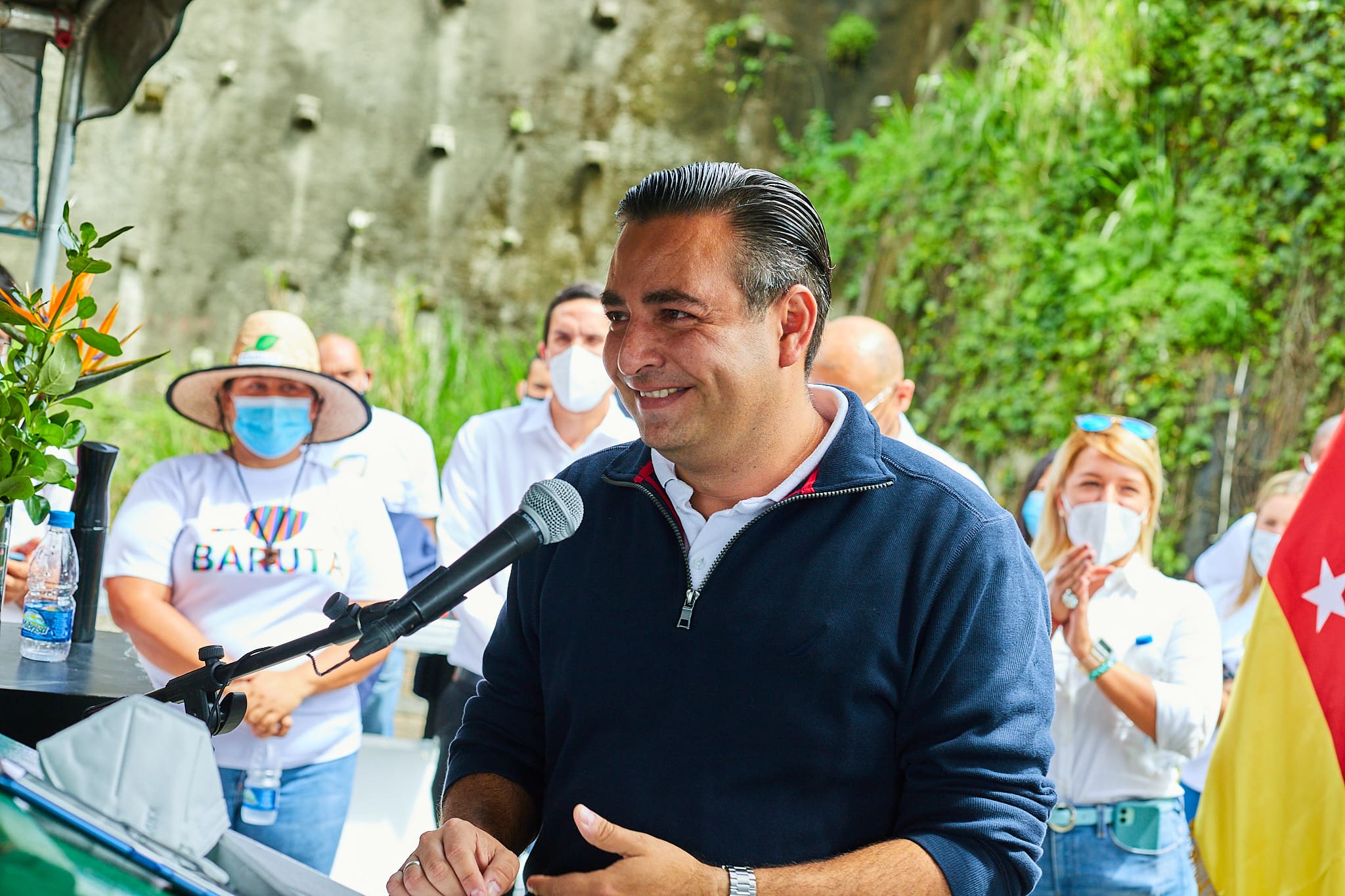 En este momento estás viendo Alcalde Darwin González inaugura pozo de aguas profundas en Hoyo de la Puerta
